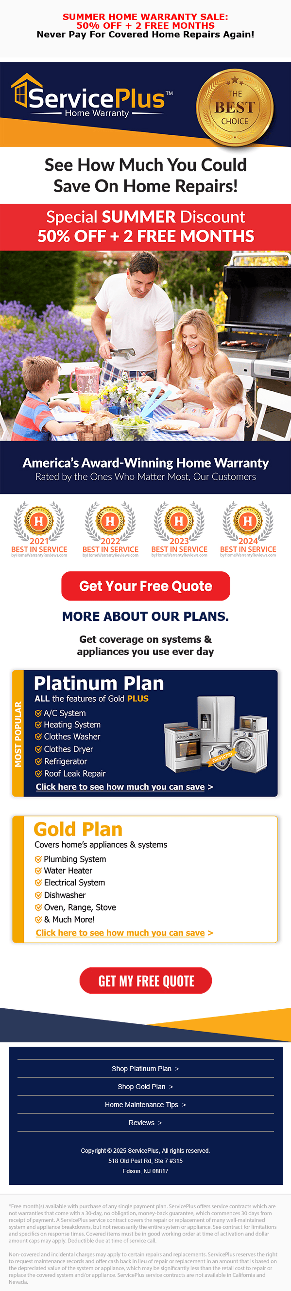 2 Months Free? Yes, with 50% OFF This Summer